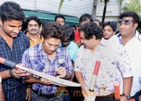 Telugu Warriors Team Meet Sachin Tendulkar & Laxman   photo 92