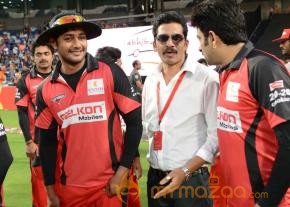 Telugu Warriors Vs Bhojpuri Dabanggs CCL 3 Match Gallery  photo 136