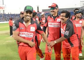 Telugu Warriors Vs Bhojpuri Dabanggs CCL 3 Match Gallery  photo 72
