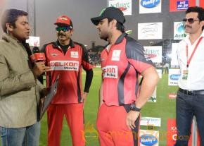 Telugu Warriors Vs Bhojpuri Dabanggs CCL 3 Match Gallery  photo 112