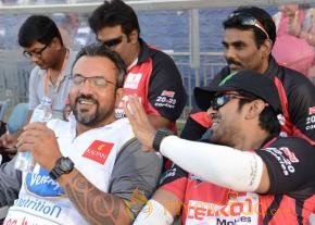 Telugu Warriors Vs Bhojpuri Dabanggs CCL 3 Match Gallery  photo 34