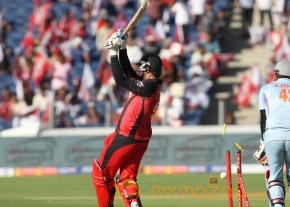 Telugu Warriors Vs Bhojpuri Dabanggs CCL 3 Match Gallery  photo 100