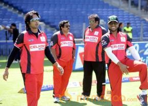Telugu Warriors Vs Bhojpuri Dabanggs CCL 3 Match Gallery  photo 111