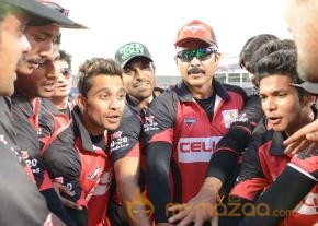Telugu Warriors Vs Bhojpuri Dabanggs CCL 3 Match Gallery  photo 102