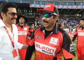 Telugu Warriors Vs Bhojpuri Dabanggs CCL 3 Match Gallery  photo 109