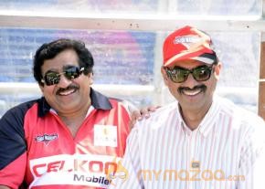 Telugu Warriors Vs Bhojpuri Dabanggs CCL 3 Match Gallery  photo 99