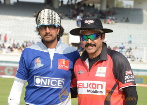 Telugu Warriors Vs Karnataka Bulldozers CCL 3 Match Gallery  photo 145