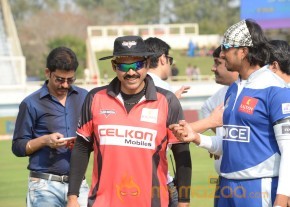 Telugu Warriors Vs Karnataka Bulldozers CCL 3 Match Gallery  photo 92
