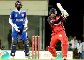 Telugu Warriors Vs Karnataka Bulldozers CCL 3 Match Gallery  photo 75