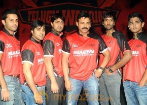 Telugu Warriors Team Logo Launch stills