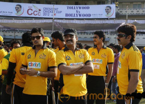 Tollywood VS Bollywood Cricket Match Photos