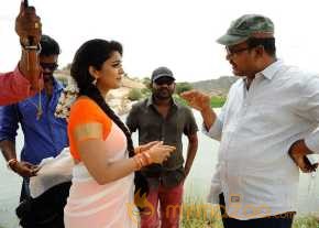 Tripura Movie Working Stills