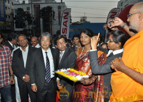 Venkatesh At Lakshmi Nissan ShowRoom Launch