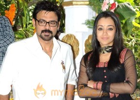 Venkatesh and Trisha New Movie Launch Gallery photo 23