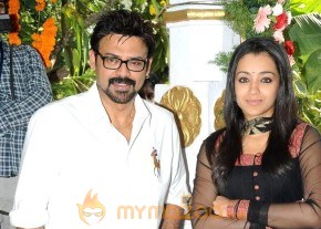 Venkatesh and Trisha New Movie Launch Gallery photo 10
