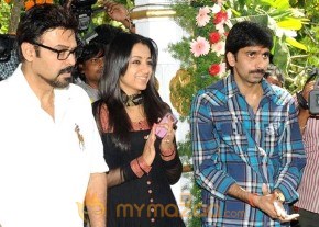 Venkatesh and Trisha New Movie Launch Gallery photo 9