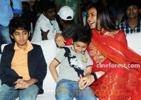 Venky Son & Mahesh Son At SVSC Audio Function photo 19