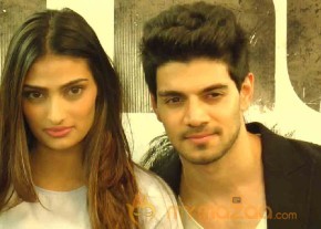 Aathiya Shetty AndSooraj Pancholi Latest Pics photo 7