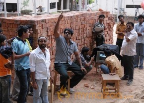 'Amaravathi' Working Stills 