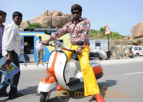 Athadu Aame O Scooter Movie Hot Stills  photo 22