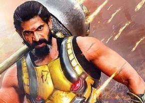 Baahubali 2 Rana Birthday Photo and Poster