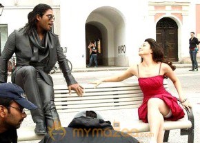 Badrinath Movie Latest Working Stills photo 5