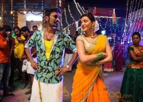 Dhanush-Kajal Aggarwal Maari movie stills photo 8