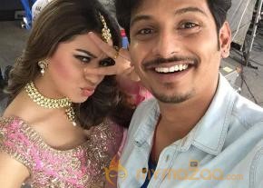 Hansika Pokkiri Raj shooting spot photos photo 2