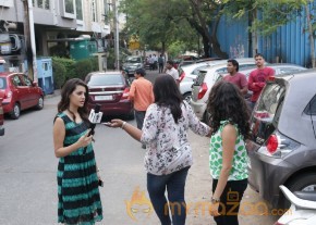 O Sthree Repu Raa Telugu Movie Working Pics photo 43
