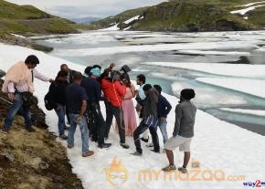 Shivam Movie Working Stills  photo 8
