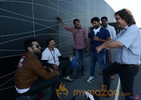 Shivam Movie Working Stills  photo 11