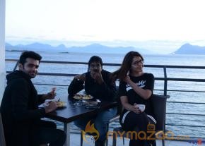 Shivam Movie Working Stills  photo 21