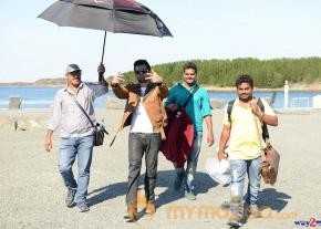 Shivam Movie Working Stills  photo 26