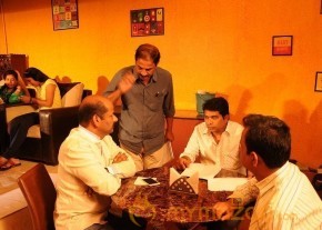 Shourya Movie Working Stills photo 23