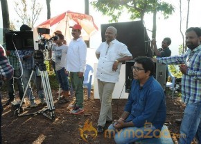 Shourya Movie Working Stills photo 17