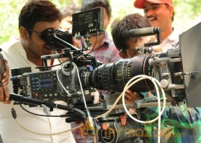 Shourya Movie Working Stills photo 26