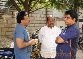 Shourya Movie Working Stills photo 2