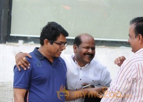 Shourya Movie Working Stills photo 7