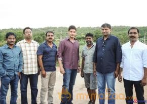 Srimanthudu Movie Working Stills photo 7