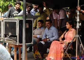 Srimanthudu Movie Working Stills photo 5