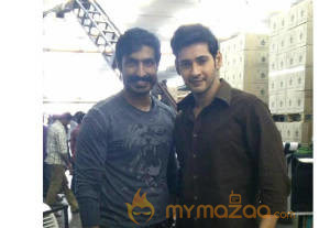 Srimanthudu Movie Working Stills photo 7