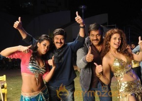 Telugu Movie Dictator Working Photos photo 4