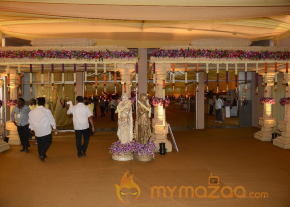 Balakrishna's Daughter Tejaswini Marriage Mandap Sets Photos  photo 62