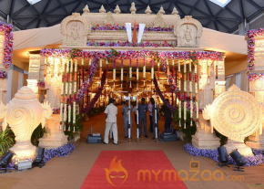 Balakrishna's Daughter Tejaswini Marriage Mandap Sets Photos  photo 49