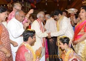 Balakrishna's Daughter Tejaswini Weds Sri Bharat Wedding Photos  photo 149