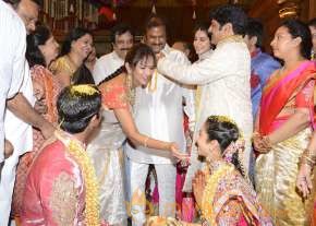 Balakrishna's Daughter Tejaswini Weds Sri Bharat Wedding Photos  photo 171