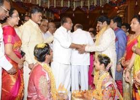 Balakrishna's Daughter Tejaswini Weds Sri Bharat Wedding Photos  photo 209