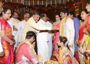 Balakrishna's Daughter Tejaswini Weds Sri Bharat Wedding Photos  photo 122