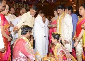 Balakrishna's Daughter Tejaswini Weds Sri Bharat Wedding Photos  photo 162