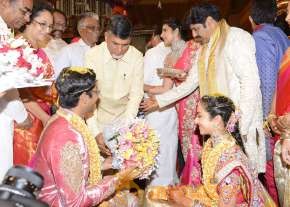 Balakrishna's Daughter Tejaswini Weds Sri Bharat Wedding Photos  photo 219